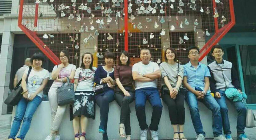 佳绩201606期部分学员合影