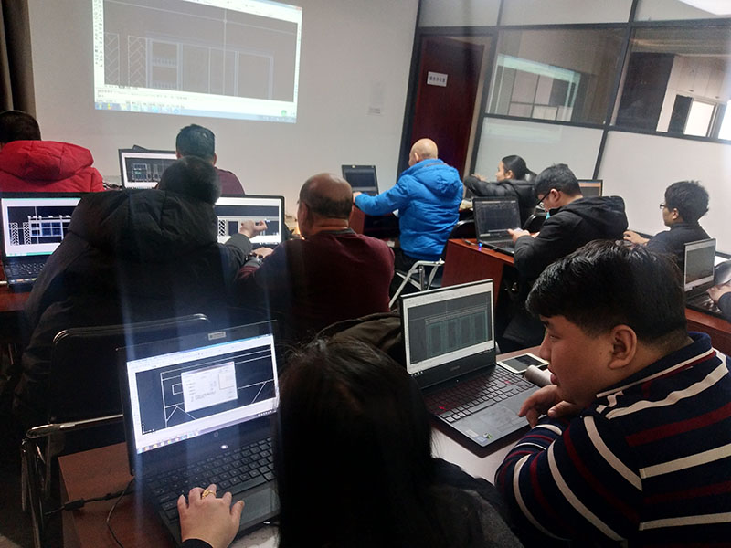 2019年第一期定制家具设计学习现场