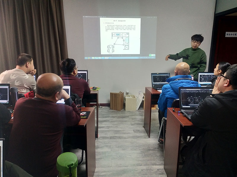 2019年第一期定制家具设计学习现场