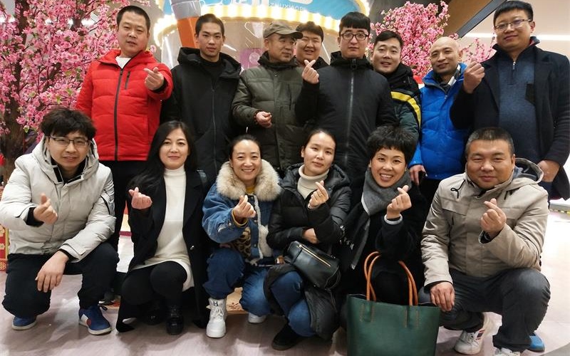 2019.01定制家具设计师培训学员合影留念